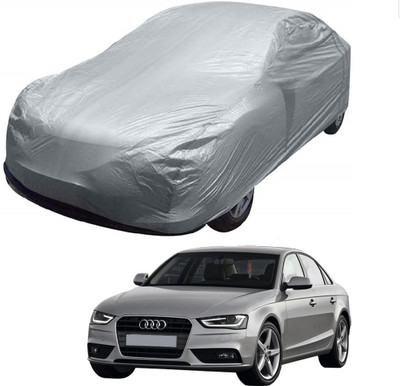 KOZDIKO Car Cover For Audi A4 (Without Mirror Pockets)(Silver)
