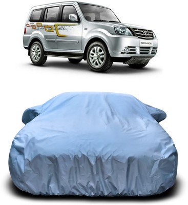 Ascension Car Cover For Tata Sumo Grande (With Mirror Pockets)(Silver)