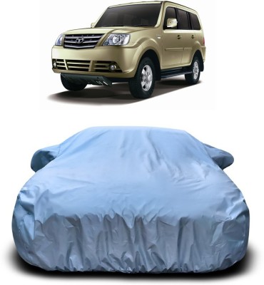 Ascension Car Cover For Tata Sumo Grande MK II (With Mirror Pockets)(Silver)