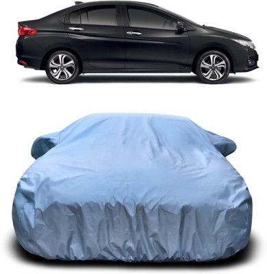 Ascension Car Cover For Honda City i-Vtec (With Mirror Pockets)(Silver)