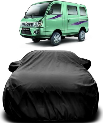 AUTOGARH Car Cover For Mahindra Supro (With Mirror Pockets)(Black)