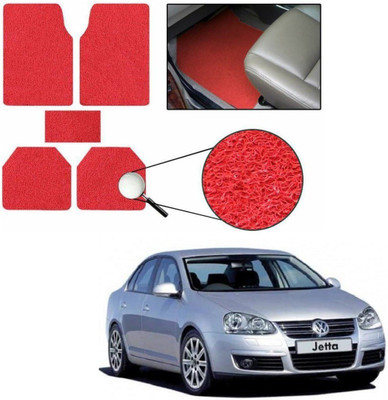 KOZDIKO PVC Standard Mat For  Volkswagen Jetta(Red)