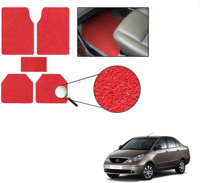 KOZDIKO PVC Standard Mat For  Tata Indica Vista(Red)