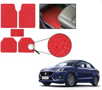 KOZDIKO PVC Standard Mat For  Maruti New Dzire(Red)