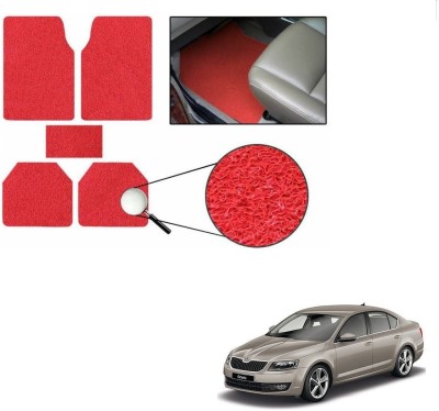 KOZDIKO PVC Standard Mat For  Skoda Octavia(Red)