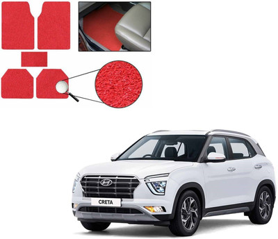 KOZDIKO PVC Standard Mat For  Hyundai Creta(Red)