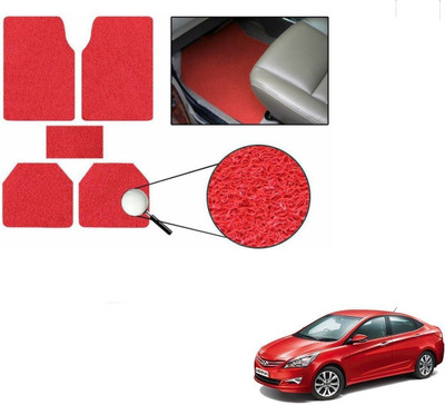 KOZDIKO PVC Standard Mat For  Hyundai Verna Transform(Red)