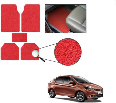 KOZDIKO PVC Standard Mat For  Tata Tigor(Red)