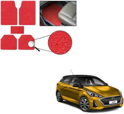 KOZDIKO PVC Standard Mat For  Hyundai Elite i20(Red)