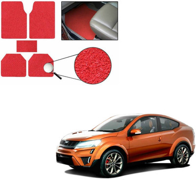 KOZDIKO PVC Standard Mat For  Mahindra XUV500 Aero(Red)
