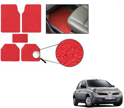 KOZDIKO PVC Standard Mat For  Nissan Micra(Red)