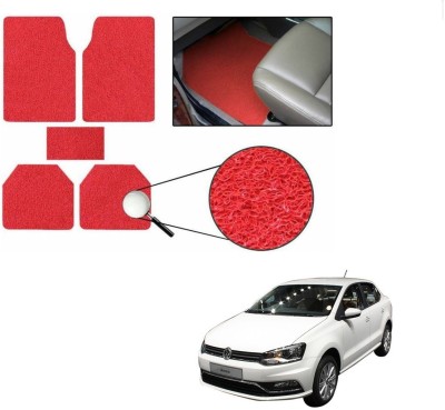 KOZDIKO PVC Standard Mat For  Volkswagen Ameo(Red)