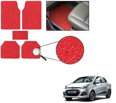 KOZDIKO PVC Standard Mat For  Hyundai Xcent(Red)