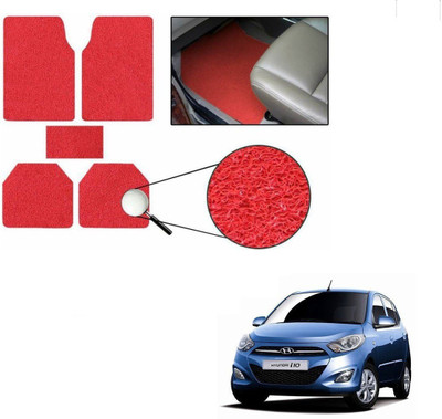 KOZDIKO PVC Standard Mat For  Hyundai i10(Red)