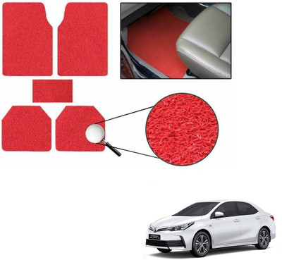 KOZDIKO PVC Standard Mat For  Toyota Corolla Altis(Red)