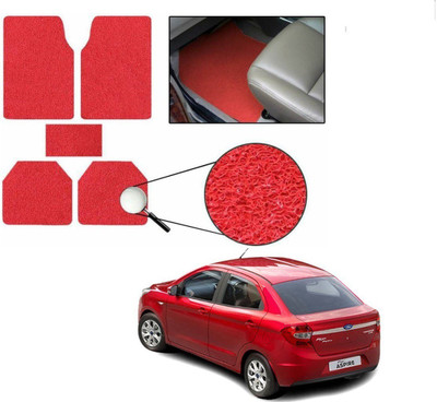 KOZDIKO PVC Standard Mat For  Ford Figo Aspire(Red)