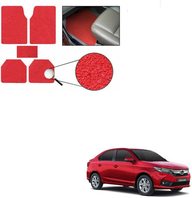 KOZDIKO PVC Standard Mat For  Honda Amaze(Red)