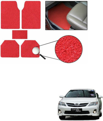 KOZDIKO PVC Standard Mat For  Toyota Corolla(Red)