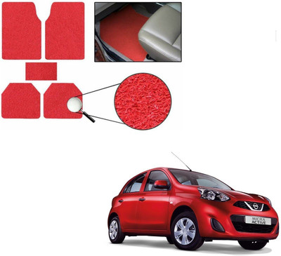 KOZDIKO PVC Standard Mat For  Nissan Micra Active(Red)