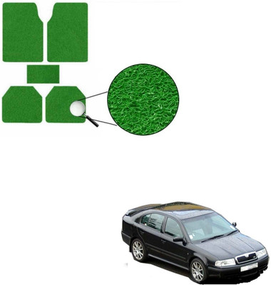 KOZDIKO PVC Standard Mat For  Skoda Octavia(Green)