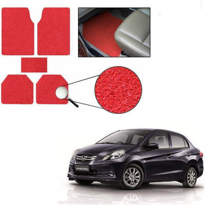 KOZDIKO PVC Standard Mat For  Honda Amaze(Red)