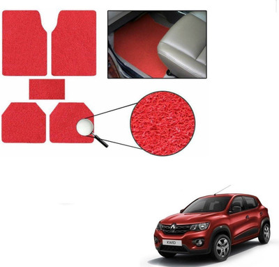 KOZDIKO PVC Standard Mat For  Renault Kwid(Red)