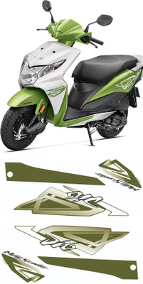 HRBull Sticker & Decal for Bike(Multicolor, Gold)