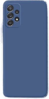 MOBILOVE Back Cover for Samsung Galaxy A52 / A52s 5G | Shockproof Slim Matte Liquid Soft Silicone TPU Back Case Cover(Blue, Camera Bump Protector, Silicon, Pack of: 1)