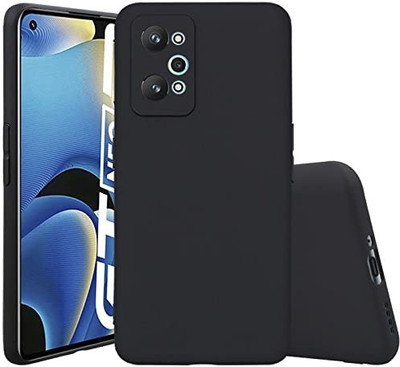 SMARTCASE Back Cover for Realme GT Neo 2(Black, Grip Case, Silicon, Pack of: 1)