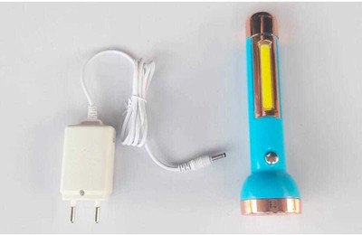 FENOZA JY SUPER 1703 1+2W Strong LED COB Light with 2 mode Action with 8hrs Continuous Working Power (1800mAh) Aluminium Reflector with Micro Halogeno Technology Runtime : 8hrs Torch 8 hrs Torch Emergency Light(Blue) FENOZA JY SUPER 1703 1+2W Strong LED COB Light with 2 mode Action with 8hrs Continuous Working Power (1800mAh) Aluminium Reflector with Micro Halogeno Technology Runtime : 8hrs Torch 8 hrs Torch Emergency Light(Blue)