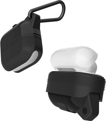 X-Doria Plastic Pull String Headphone Case For Apple Airpods 3rd Generation(Black)