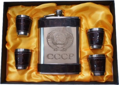 TARGET PLUS CCCP Stainless steel Hip Flask(234 ml)