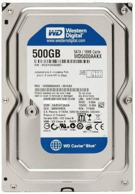 Segate Wd Caviar Blue 500 Gb Desktop Internal Hard Disk Drive In