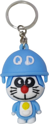 heeva creation Cute Doremon KeyChain Blue.(1 Piece) Key Chain