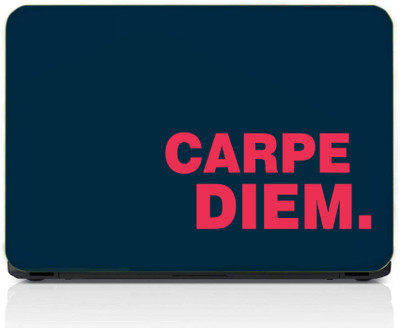 gray wall Carpe Diem Vinyl Laptop Skin Compatible for 13.3 inch(Theme: Nature)