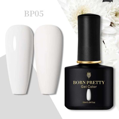 BORN PRETTY Gel Nail Polish Black Spar Series Color UV LED Lamp Required DIY Soak Off UV Gel Nail Varnish (BP-10ml-05) BP-BSS-05