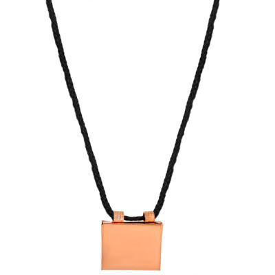 DULCI Copper Plated Square Shape Amulet Pendant Tabiz Locket for Men Women Copper Brass Pendant