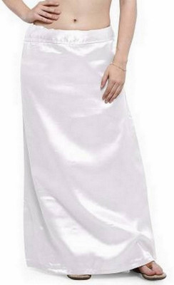 AMBAJI FASHION COLLECTIONS PURE SATIN PETTICOAT Q67 Satin Blend Petticoat(Free)