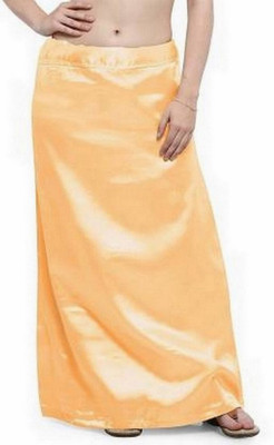 AMBAJI FASHION COLLECTIONS PURE SATIN PETTICOAT Q125 Satin Blend Petticoat(Free)