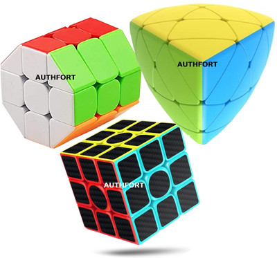 Authfort tickerless Cube combo pack of 3 3 Pieces(3 Pieces)