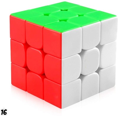 Tick a Toy High Speed Stickerless 3x3 Magic Cube Puzzle Game Toy(1 Pieces)