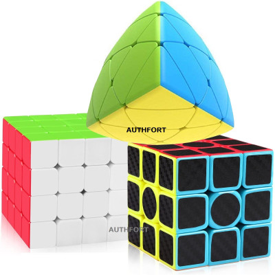 Authfort High Speed Cube combo pack of 3 3 Pieces(3 Pieces)