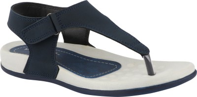 WELCOME Women Flats(Blue , 4)