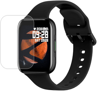 Wishguard Edge To Edge Screen Guard for Zebronics ZEB-FIT1220CH Smart Watch [Better than Tempered Glass](Pack 1)(Pack of 1)