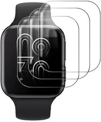 Wishguard Edge To Edge Screen Guard for Oppo OW19W6 Smart Watch (41mm) Smart Watch [Better than Tempered Glass](Pack 1)(Pack of 1)