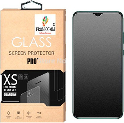 from comm Edge To Edge Screen Guard for TECNO SPARK 8 21D CERAMIC MATTE GAMING TEMPERED GLASS(Pack of 1)
