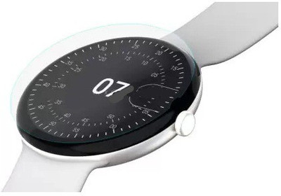 KACA Edge To Edge Screen Guard for Google Pixel Watch Smart Watch [Better than Tempered Glass](Transparent, Pack 2)(Pack of 2)