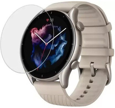 Wishguard Edge To Edge Screen Guard for Amazfit GTR 3 Smart Watch [Better than Tempered Glass](Pack 1)(Pack of 1)