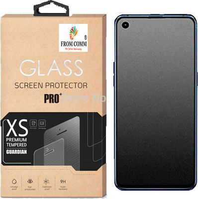 from comm Edge To Edge Screen Guard for OPPO A74|OPPO A55|OPPO A54 21D CERAMIC MATTE GAMING TEMPERED GLASS(Pack of 1)