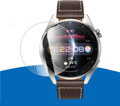 Wishguard Edge To Edge Screen Guard for Huawei Watch 3 Pro Smart Watch [Better than Tempered Glass](Pack 1)(Pack of 1)